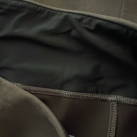 Womens size XL Andrew Marc Taupe Faux Suede Pull On Stretch Pants - Picture 3 of 8